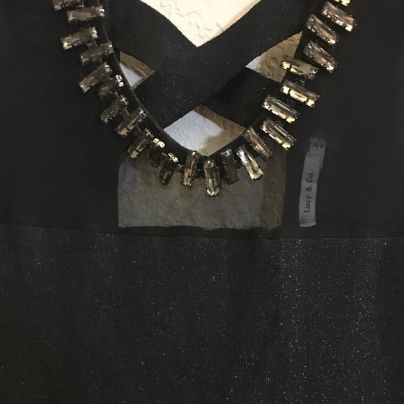 Mini Black Dress - Picture 4 of 4